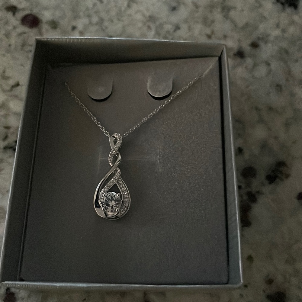 Not diamond necklace ready to be worn by a Queen or Princess!